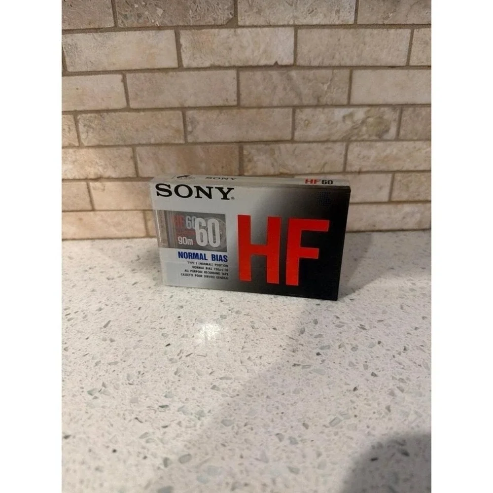 Sony HF 90 Blank Cassette Tape Sealed‎